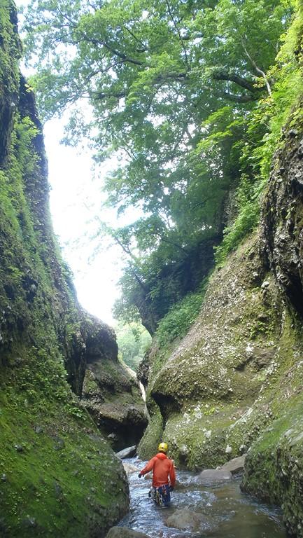 余市川本流『下の廊下』